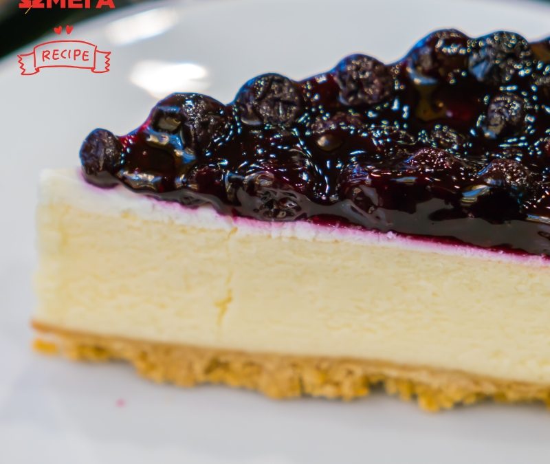 Japanese-Style Cheesecake with OMEGA Rice Cakes